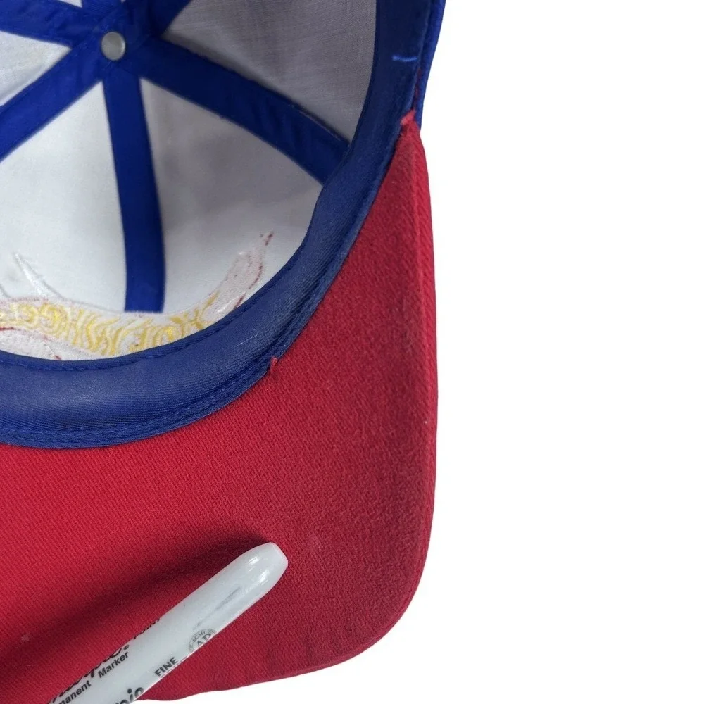 Vintage 1999 Hot Wheels‎ Racing Kyle Petty 44 Snapback Hat CFS Blue Red NASCAR
